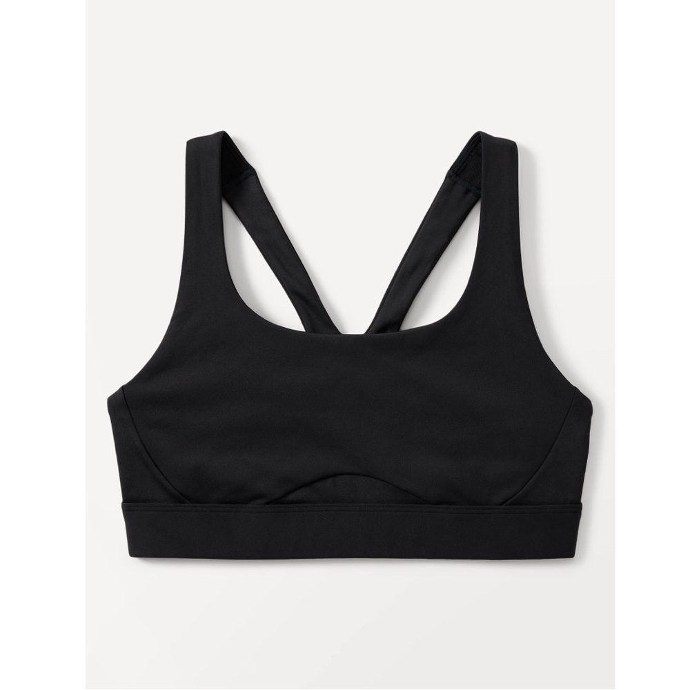 NWT Athleta Interval Sport Bra A-C | Black - Picture 4 of 15